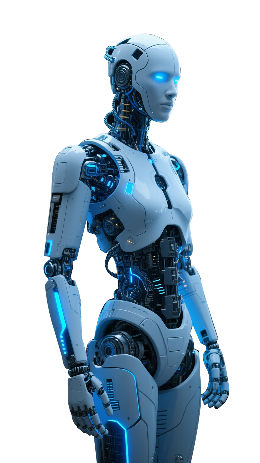Robot from the side